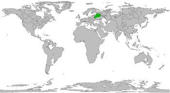 Location of Mosca in the World.