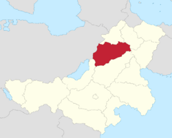 Location of Nimorăn within Luepola.