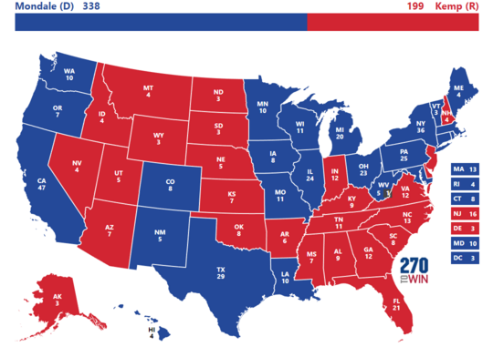 1988 United States presidential election (ROMW) - IIWiki