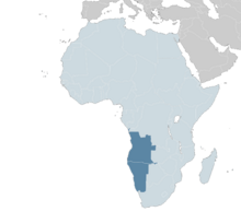 Location of the Ndongo
