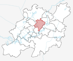 Köpenick borough (red) in Königsreh