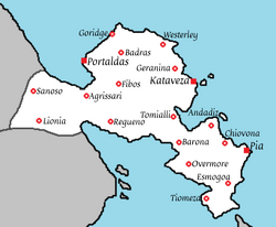 Map of Ciunia