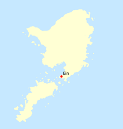 Map showing the location of Ein in the Tao