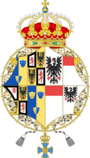 Coat of arms of Princess Theyra, Princess Dowager of Durland.png