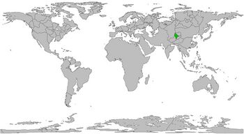 Location of Nosha in the World.