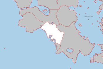 Location of Novnoebiya (dark green) in Western Hemithea
