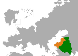 Map indicating locations of Isfahan and Romaia