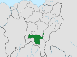 Location of the Ruvian Autonomy within Littland